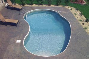 Kidney Shaped In-Ground Pools MN